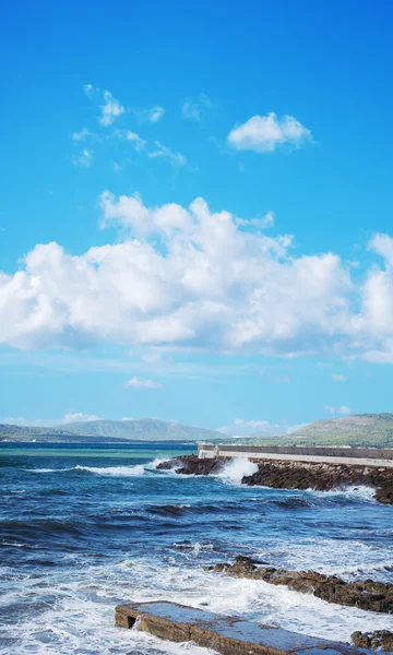 Rivage rocheux à Alghero — Photo