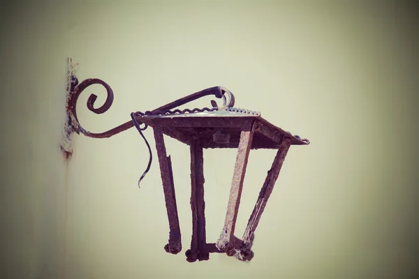 Viejo marco de la lámpara — Foto de Stock