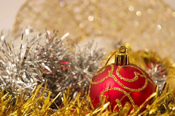 Red ball close up — Stock Photo, Image