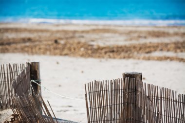 plajda ahşap palisades