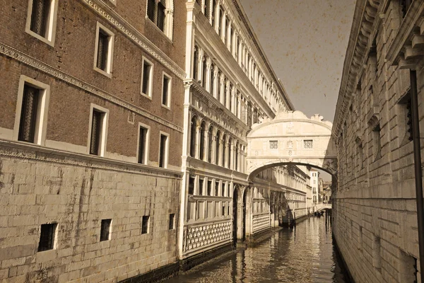 Puente de Suspiros en tono vintage —  Fotos de Stock