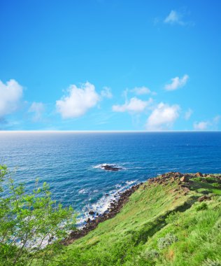Castelsardo yeşil kıyı