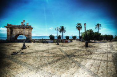 Cagliari Sant Remi bastion HDR