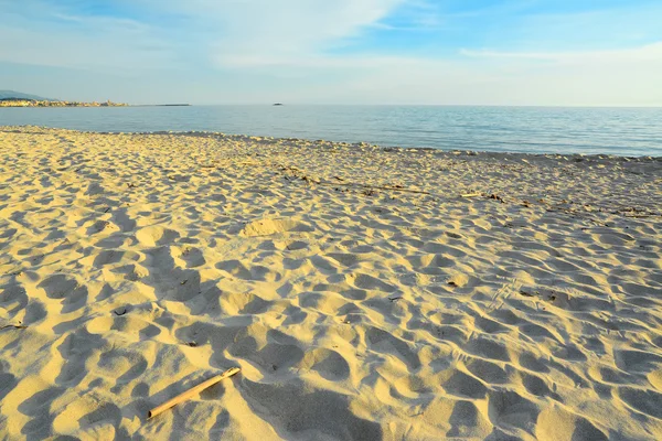 Gouden kust in de schemering — Stockfoto