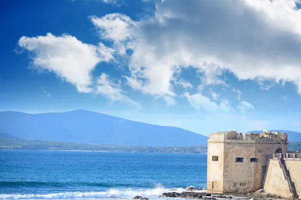 Antique tower in Alghero — Stock Photo, Image