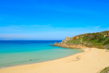 Rena Bianca beach bir açık bahar gününde