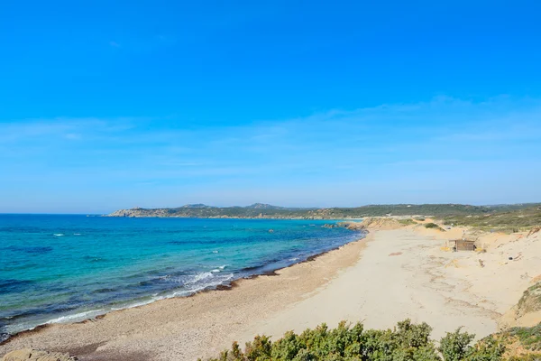 Rena majore beach on a clear day — Stock Photo, Image