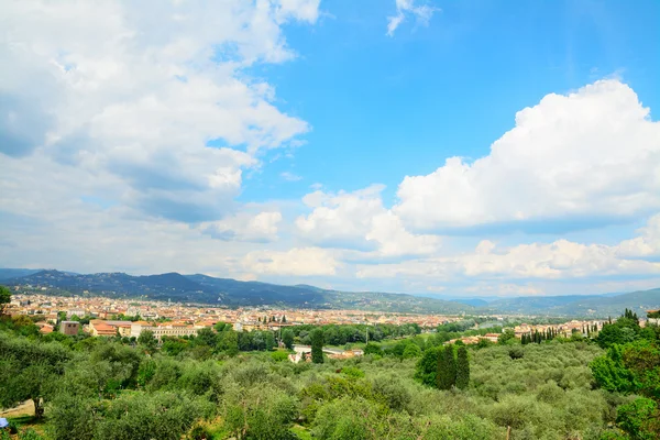 Colorido paisaje en Florencia — Foto de Stock