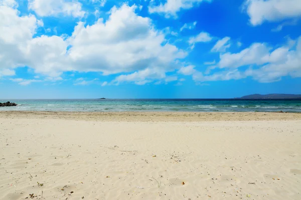 Día de verano en la playa de Maria Pia — Foto de Stock