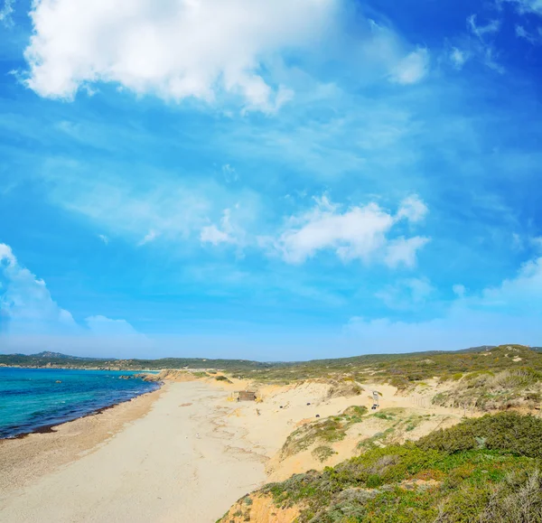 Rena Majore strand op een heldere dag — Stockfoto