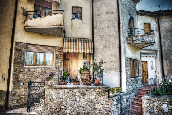 Pintoresca casa en San Gimignano — Foto de Stock