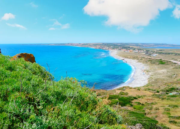 Playa de San Giovanni bajo las nubes —  Fotos de Stock