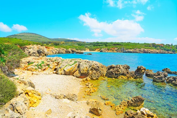 Small beach in Sardinia coastline — Stock Photo, Image