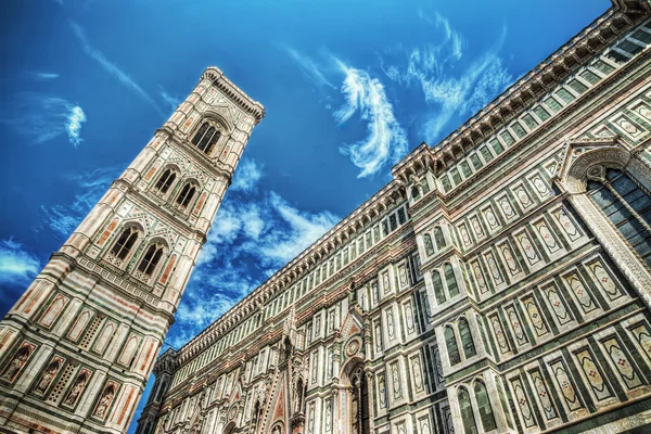 Шпили Санта Мария дель Фиоре во Флоренции — стоковое фото