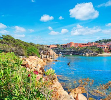 Porto Cervo bulutlu bir günde