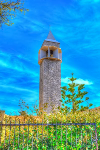 Церковная башня в Альгеро — стоковое фото