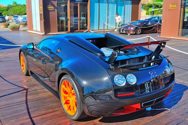 Bugatti Veyron în Porto Cervo — Fotografie, imagine de stoc