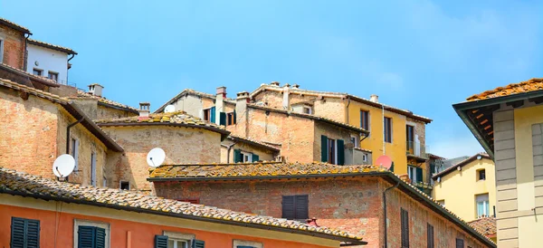 Krásný pohled na Siena — Stock fotografie