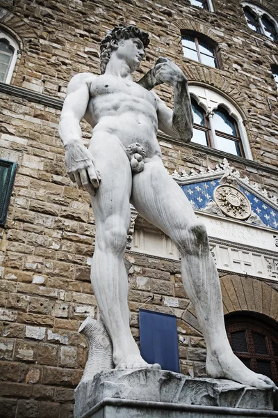 Michelangelos david in florence — Stockfoto