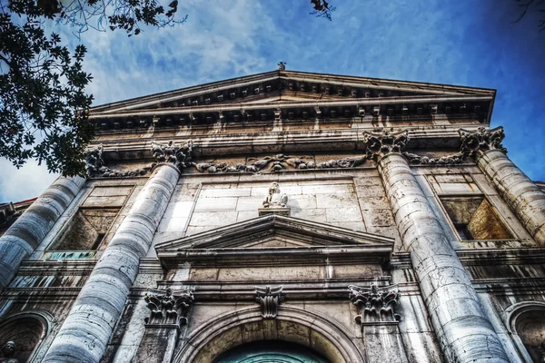 Abadia de San Vidal em hdr — Fotografia de Stock