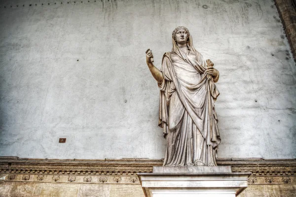 Sabina socha v lodžii de Lanzi ve Florencii — Stock fotografie