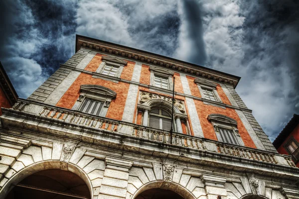 Beautiful building in Piazza Garibaldi — Stock Photo, Image