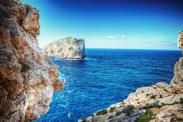 Stenar i Capo Caccia bay — Stockfoto