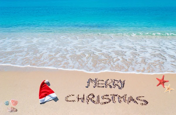 Merry sandy Christmas — Stock Photo, Image