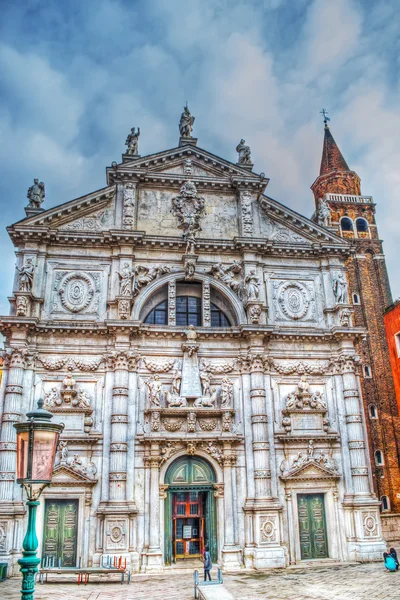 Igreja de San Moise em Veneza — Fotografia de Stock