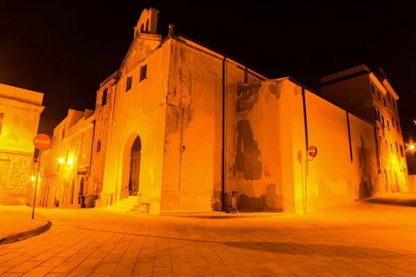 Nostra signora del Carmelo igreja em Alghero — Fotografia de Stock