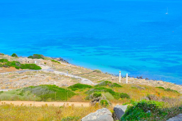 Costa de Tharros en un día soleado —  Fotos de Stock