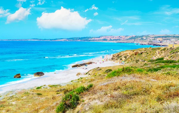 San Giovanni beach bir yaz gününde — Stok fotoğraf