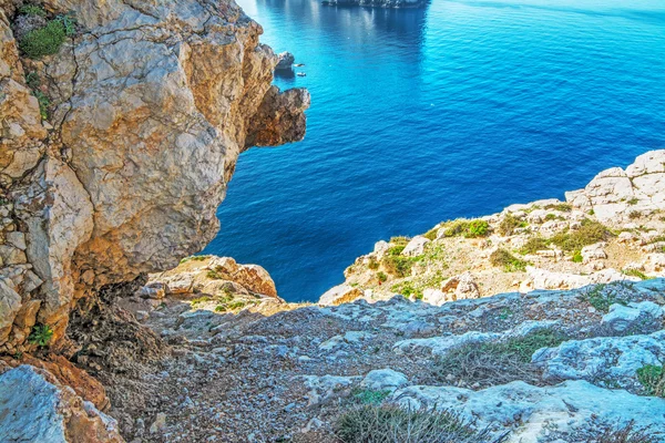 Capo Caccia kayalarda — Stok fotoğraf