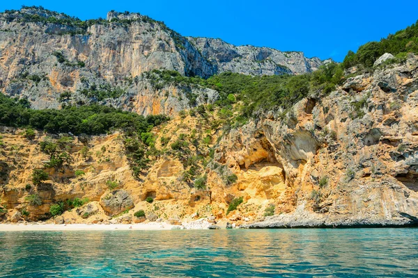 Cala Biriola seen from the water — Stock Photo, Image