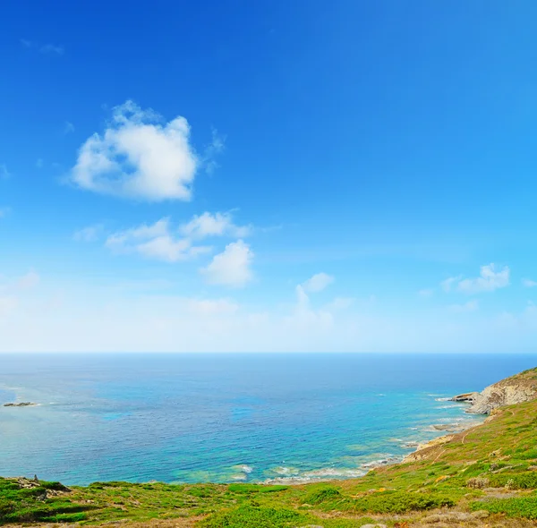 Sardinia coastline on a clear day — Stock Photo, Image