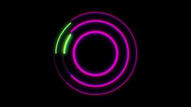 Ölçeklendirme Çemberleri Arızalı şekil tasarımı hareketi grafiği.