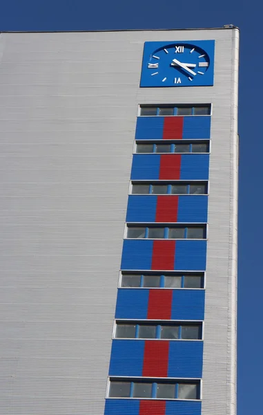 Torre dell'orologio blu — Foto Stock