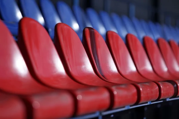 Empty stadium seats — Stock Photo, Image