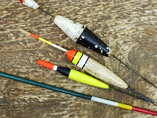 Conjunto Bobinas Para Pesca Diferentes Capacidades Carga Primer Plano — Foto de Stock