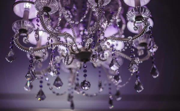 Crystal Chandelier blízko — Stock fotografie