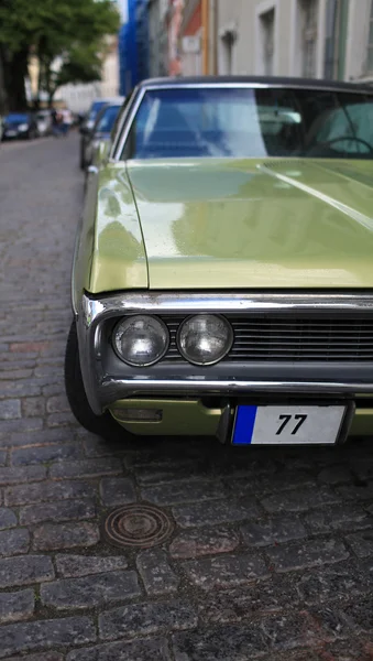 American car on the streets — Stock Photo, Image