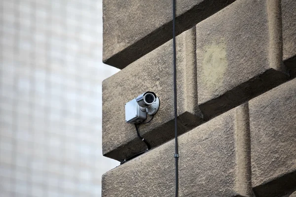 Câmera vigilância ao ar livre — Fotografia de Stock