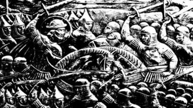 Savaş siyah ve beyaz