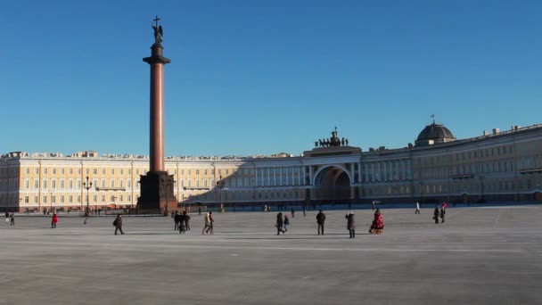 Majestic Палацової площі — стокове відео