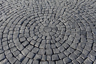 Pürüzsüz cobblestones