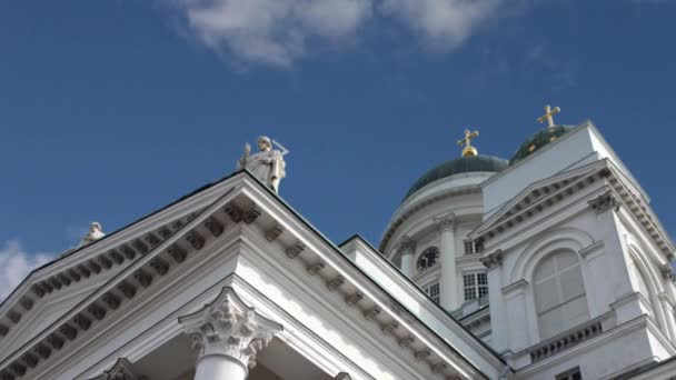 Catedral luterana — Vídeo de Stock