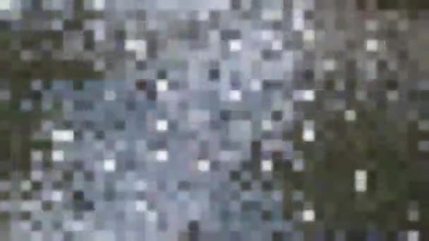 Lebegés absztrakt pixel háttér — Stock videók