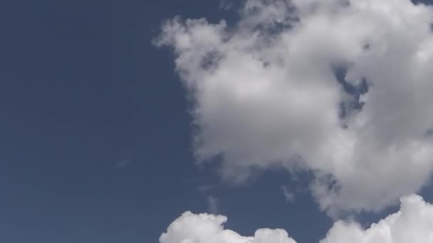 Временной промежуток кучевого облака — стоковое видео