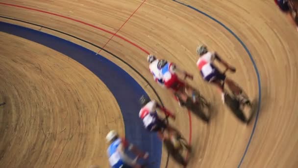 自行车比赛追求 — 图库视频影像