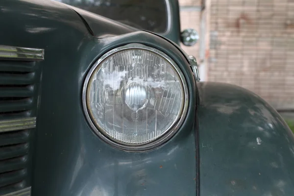 Koplamp retro auto — Stockfoto